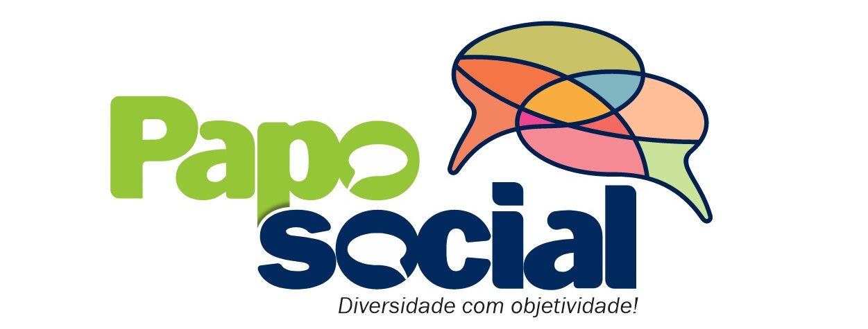 Logotipo do blog Papo Social com slogan "Diversidade com objetividade!"